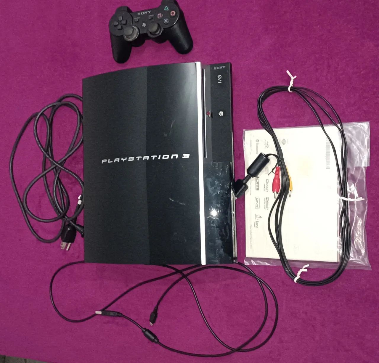 Sony PlayStation 3 Fat Standard 160gb na caixa (usado) - Consoles