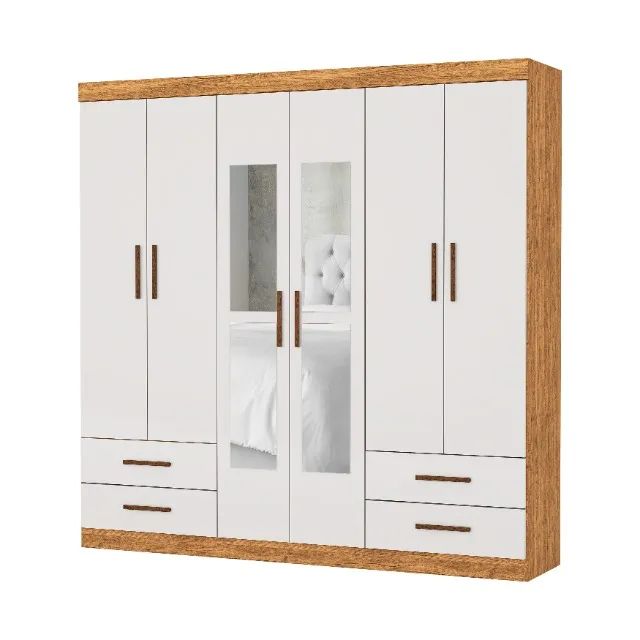 Guarda-Roupa 6 Portas Jambo - Foto 3