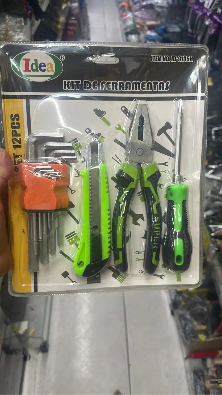 Kit ferramentas 4 em 1 