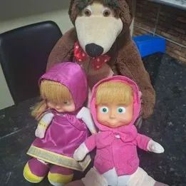 Kit Pelúcia Tema: Masha e o Urso - Foto 4