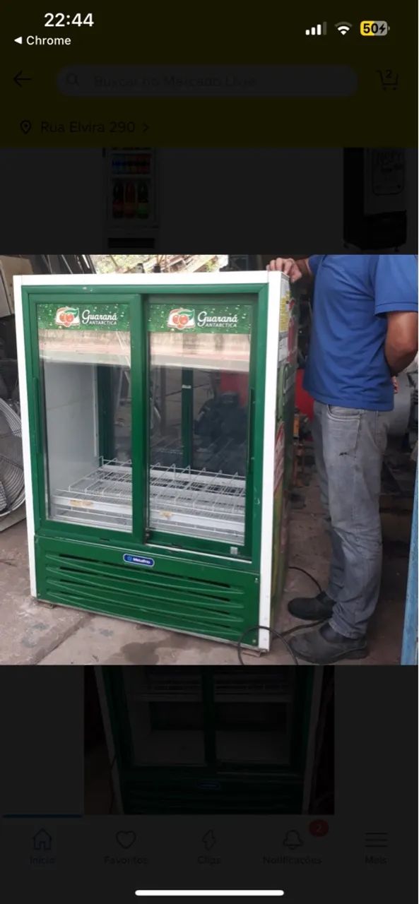 Refrigerador Expositor Dupla Porta Guaraná - Foto 2