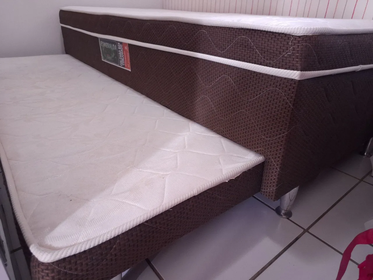 Cama box conjugada solteiro