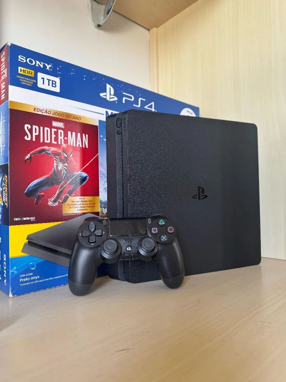 PS4 Slim 1TB 10.01 na caixa  - Foto 5