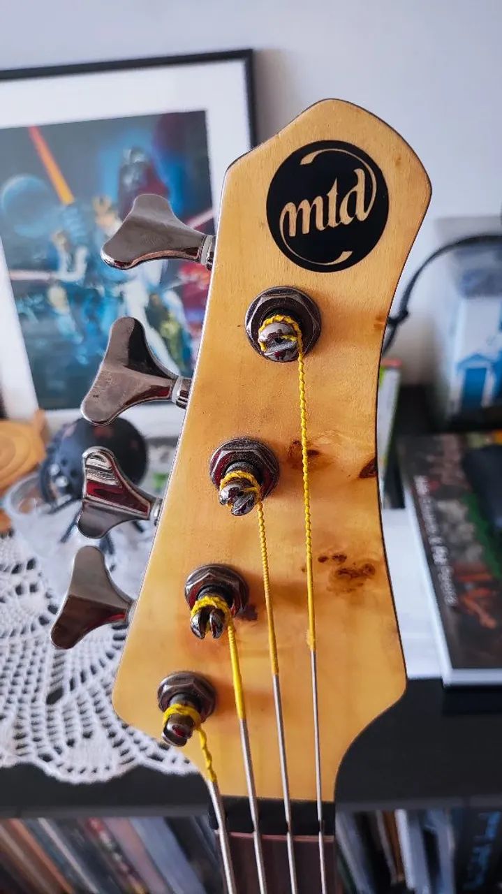 Baixo Michael Tobias Design Kingston Z4 - Foto 3