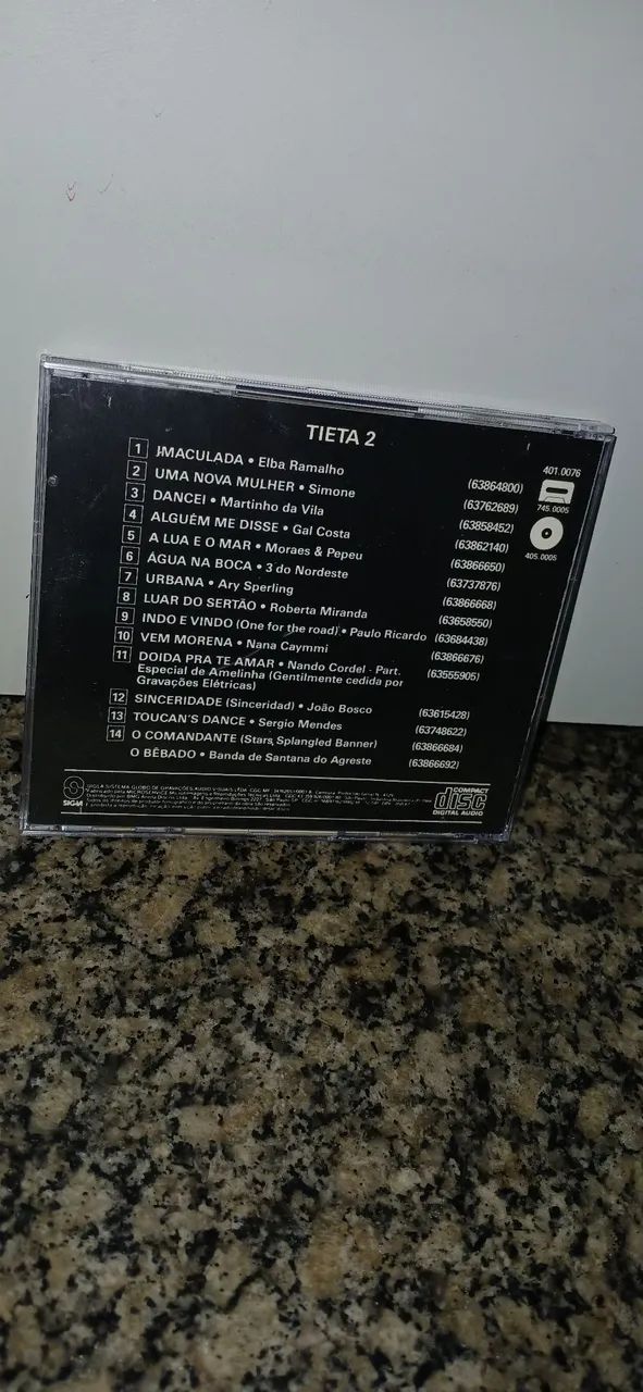 CD trilha sonora da novela Tieta - Volume 2 (original) - Foto 2