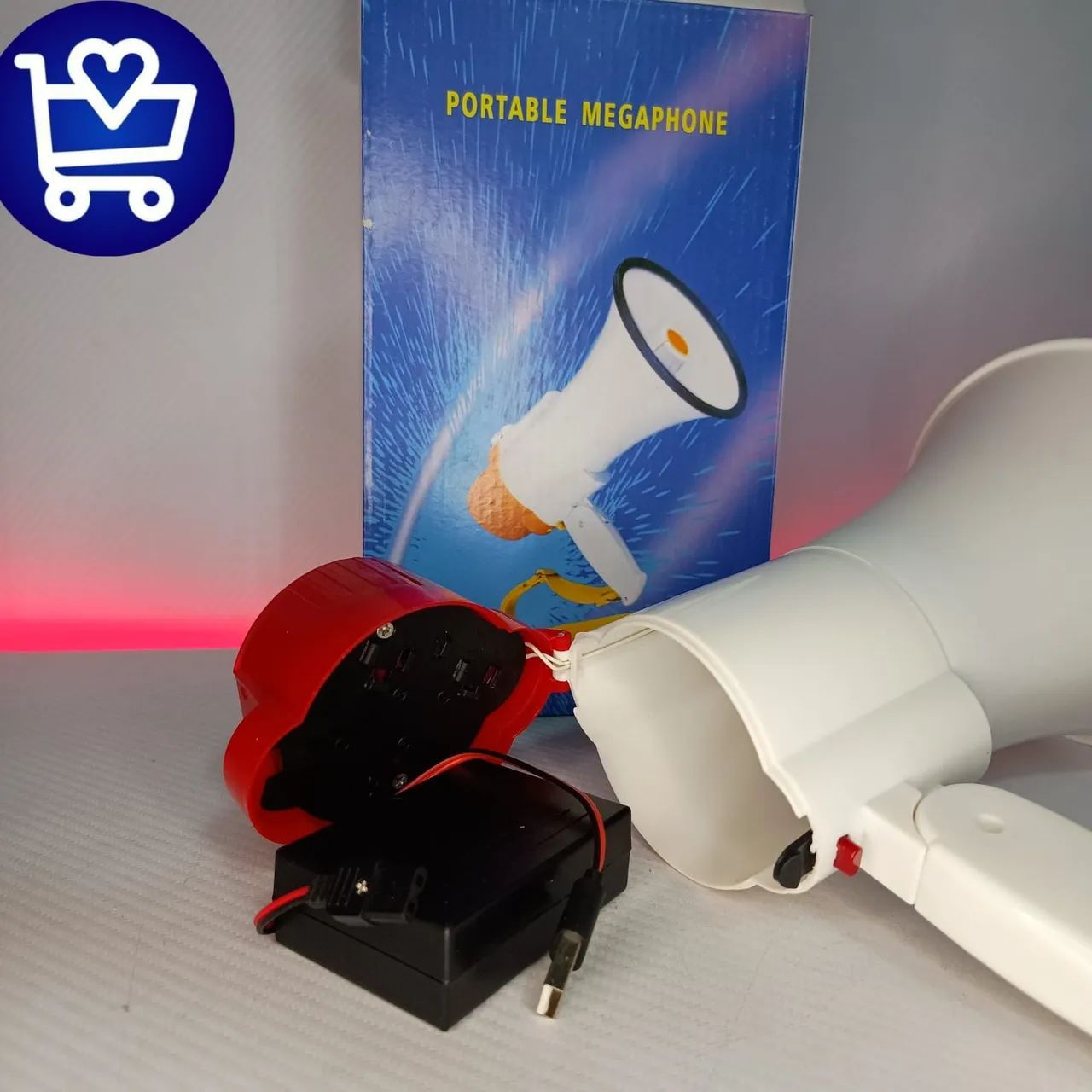 Megafone recarregável (entrega grátis) - Foto 3