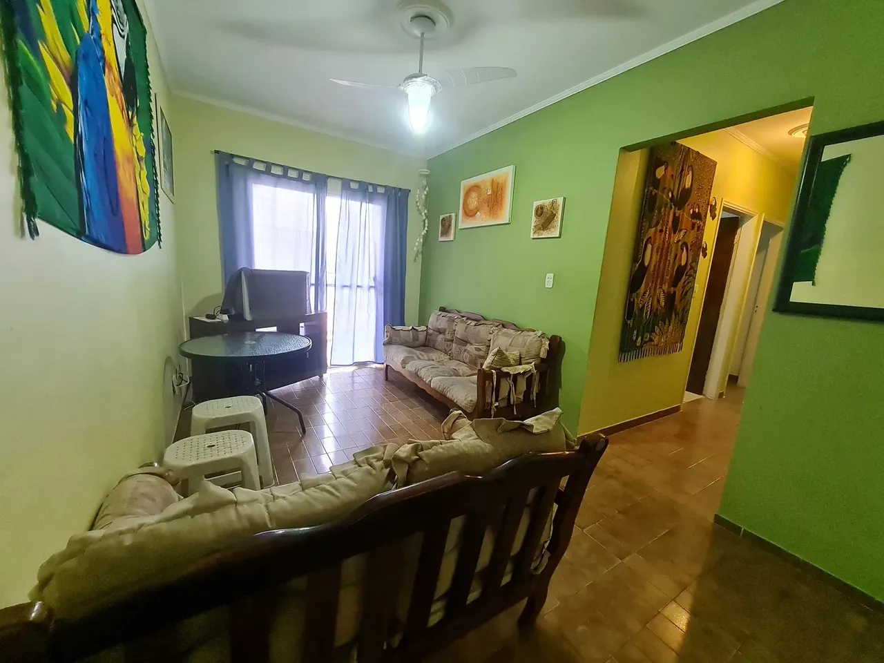 Apartamento para locação com 80m² 2 quartos em Vila Caiçara - Praia Grande - SP
