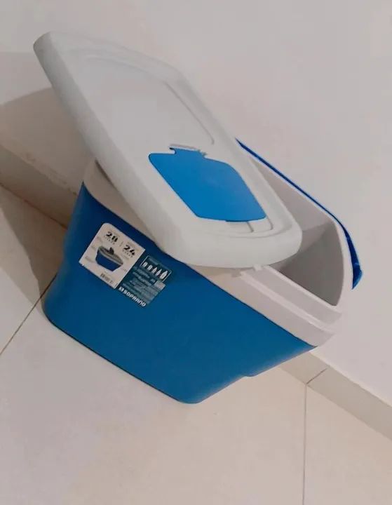 Caixa Térmica 28l Tropical Azul Soprano - Foto 2