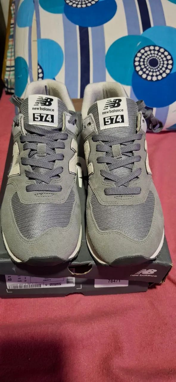 New Balance 574 Cinza Calçados Praia de Itaipuaçu (Itaipuaçu