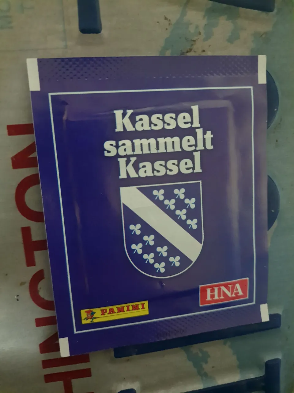 Envelope Lacrado Panini 2012 Figurinhas Kassel Sammelt Kassel