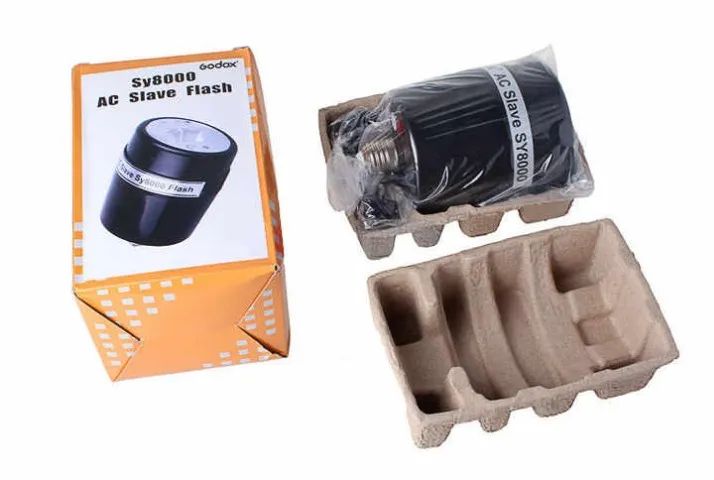 Flash AC Slave SY8000 E27 Sincronização para Estúdio Fotográfico (110V) - Foto 3