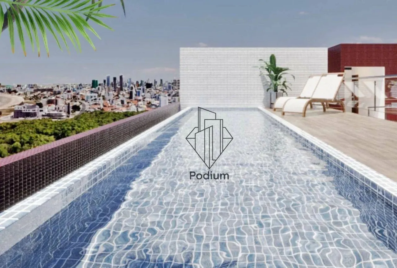 Flats com varanda / sacada gourmet a 200m da praia de Intermares - FL0469