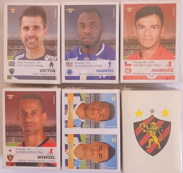 Álbum Campeonato Brasileiro 2015 - Capa Normal - Completo - Figurinhas Soltas. - Foto 2