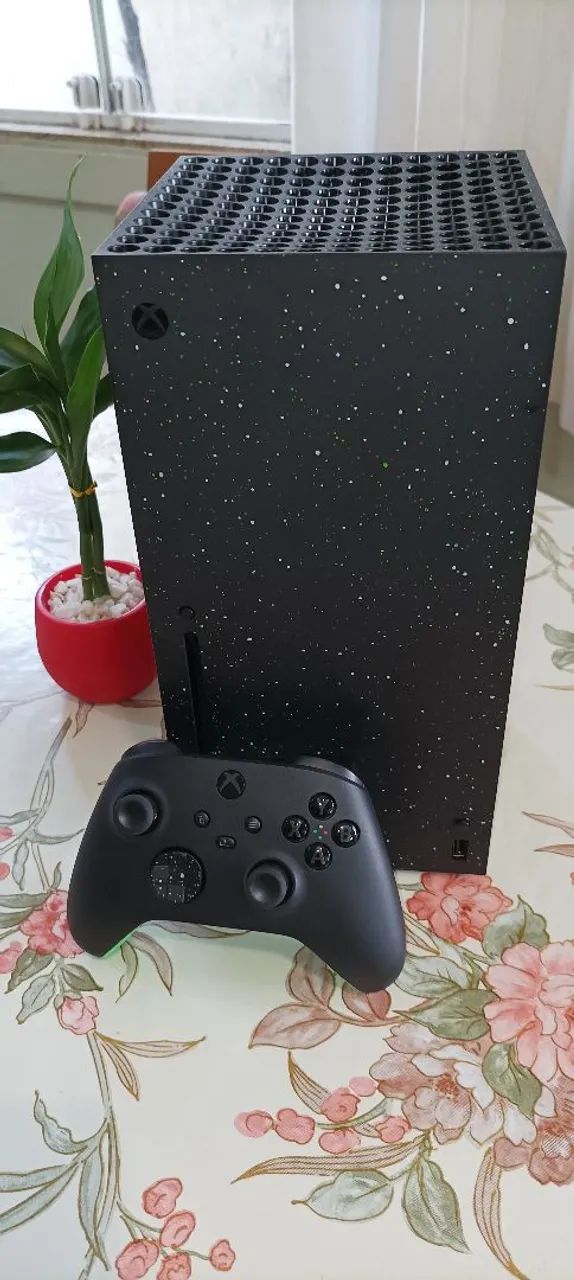 Xbox Series X - Edição limitada Galaxy Black 