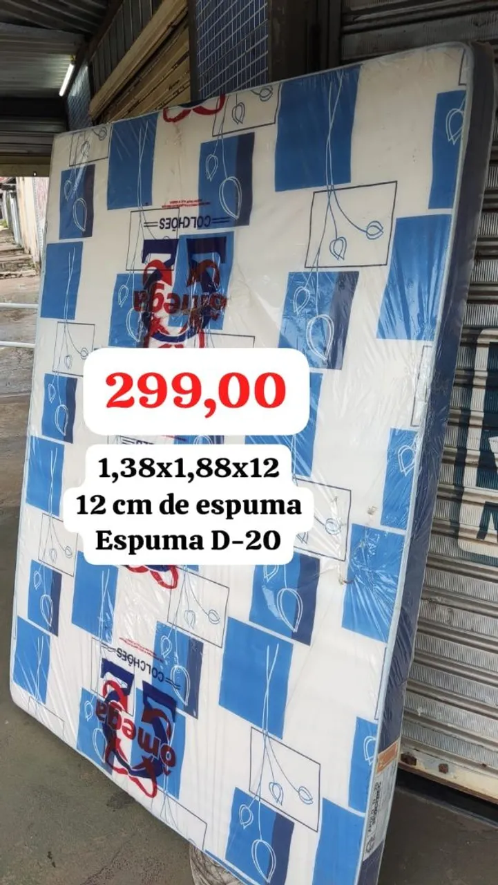 Colchão Casal Ômega Novo