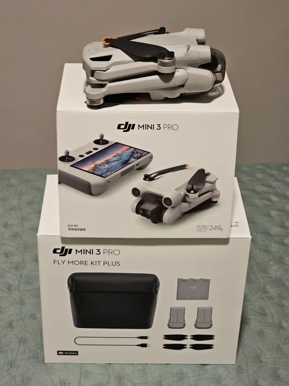 Drone DJI Mini 3 Pro Fly More Kit Plus - Novo!