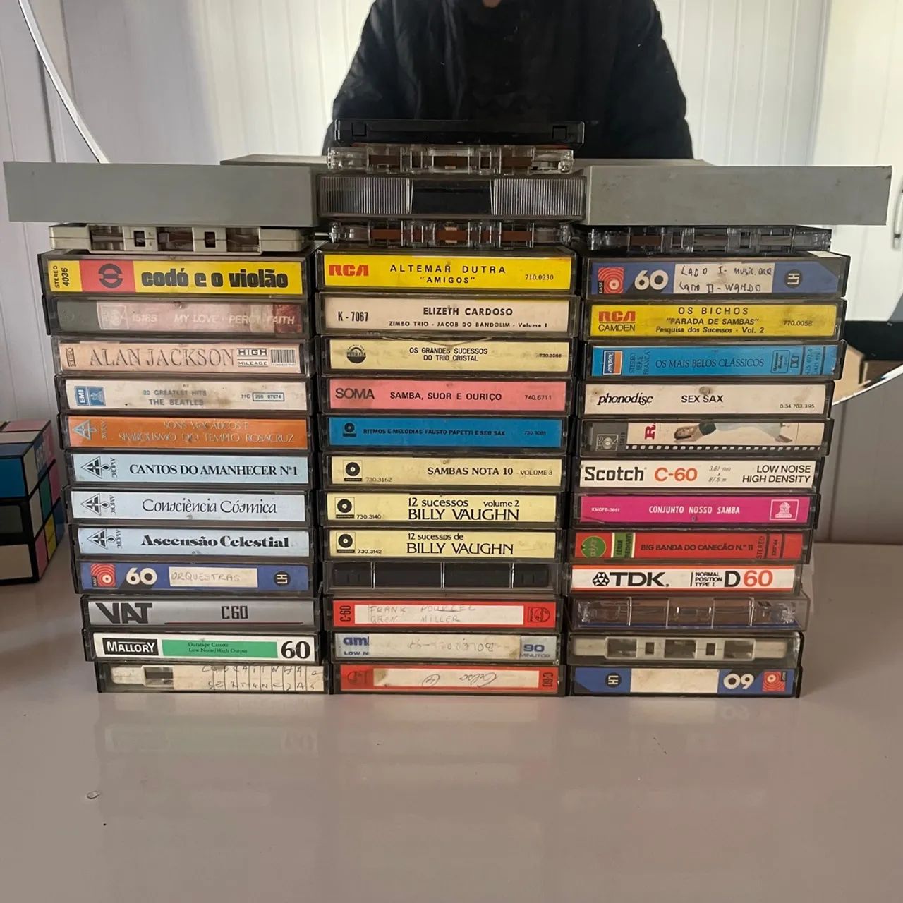 43 fitas cassette