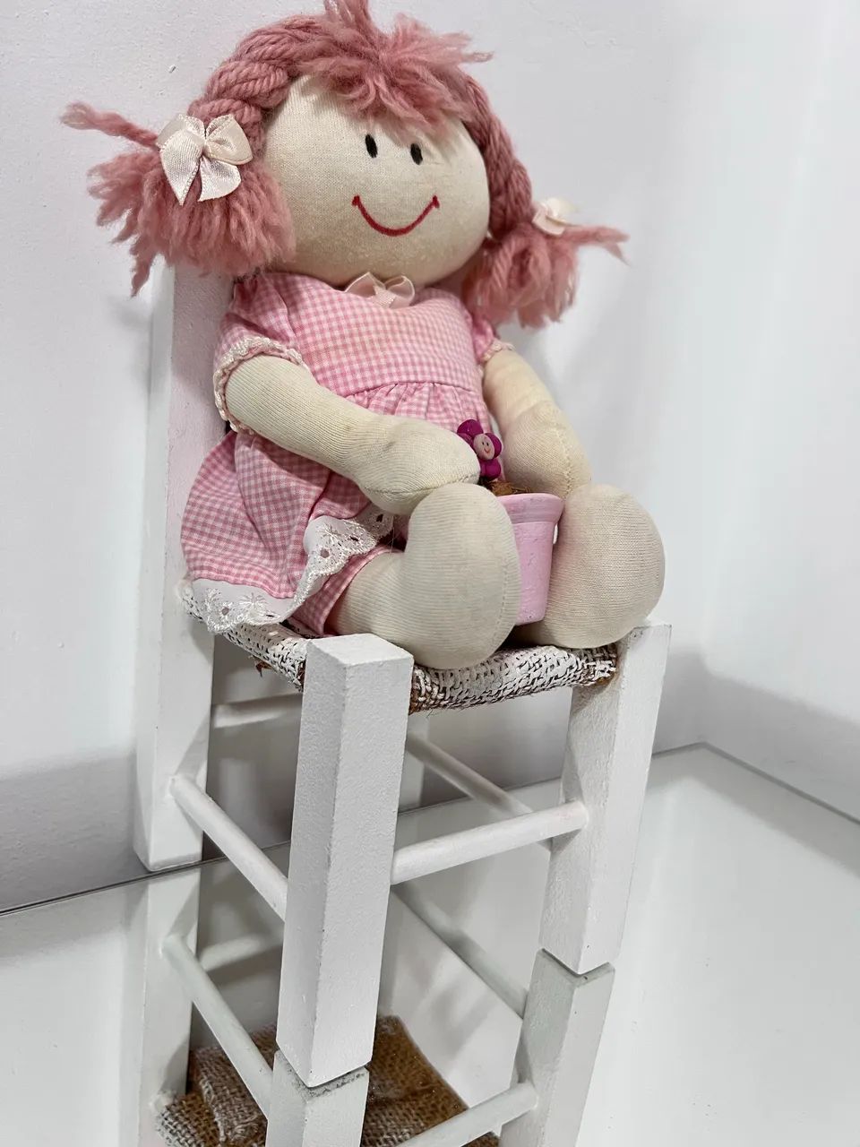 Boneca de pano para decoração  - Foto 2