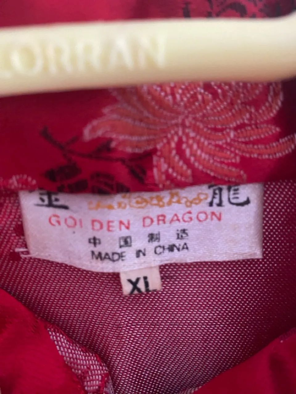 Vestido Chinês Tradicional Vermelho - Foto 4