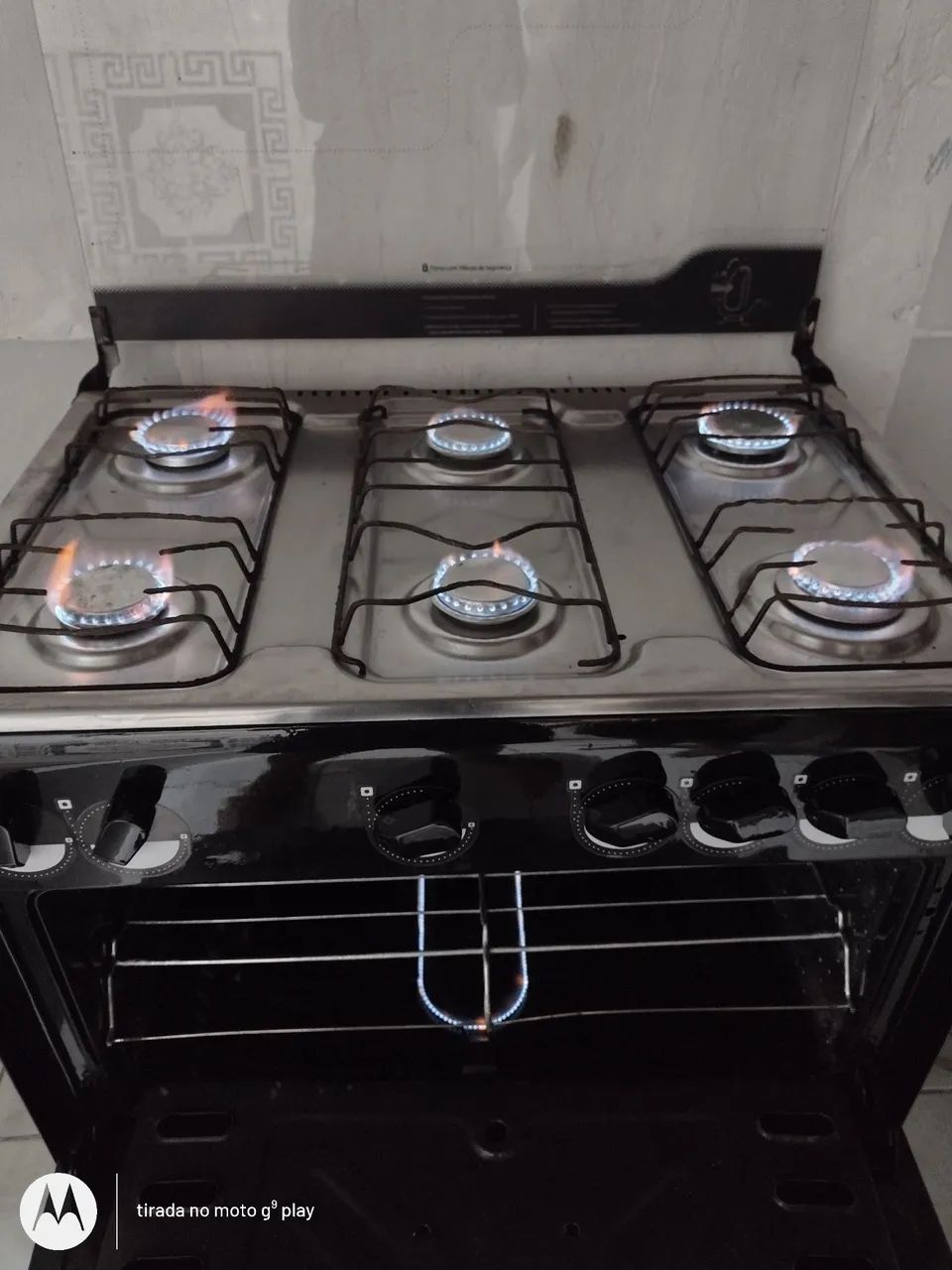 Fogão 6 bocas Com 3 meses de Garantia. - Foto 5