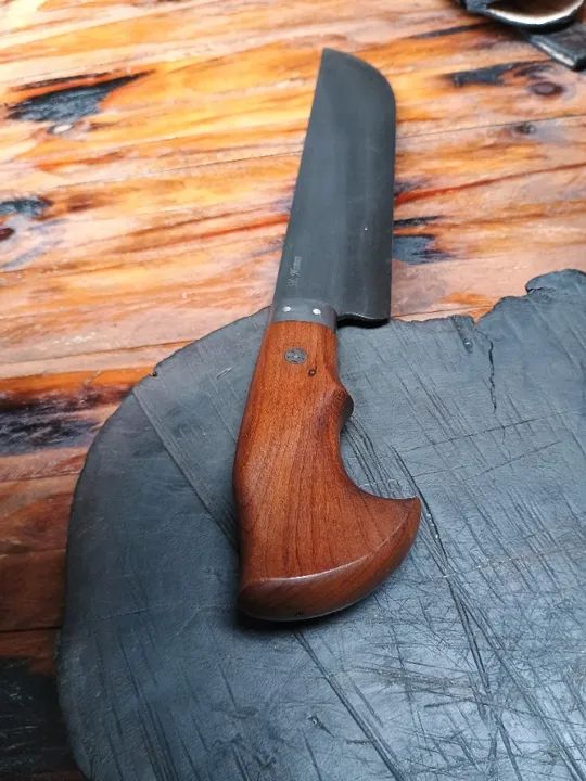 Facão Artesanal 12 Polegadas Aço Carbono 1070 3mm - Foto 5