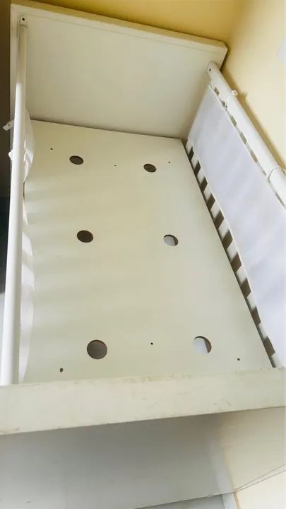 Berço de Bebê Branco  - Foto 3