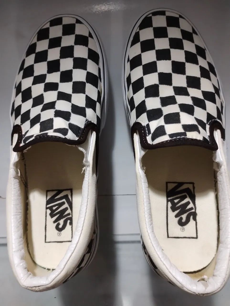 Tênis Vans slip on plataforma Tam 35 - Foto 5