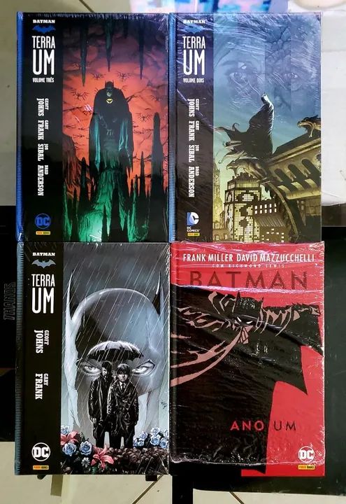 8 HQs Batman - Terra Um, Ano Um, Asilo Arkham e outros  - Foto 3