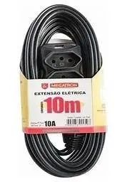 Extensao Eletrica 3 Tomadas 10 Metros  Multiex 10A 10m - Nova Loja Coimbra Computadores - Foto 4