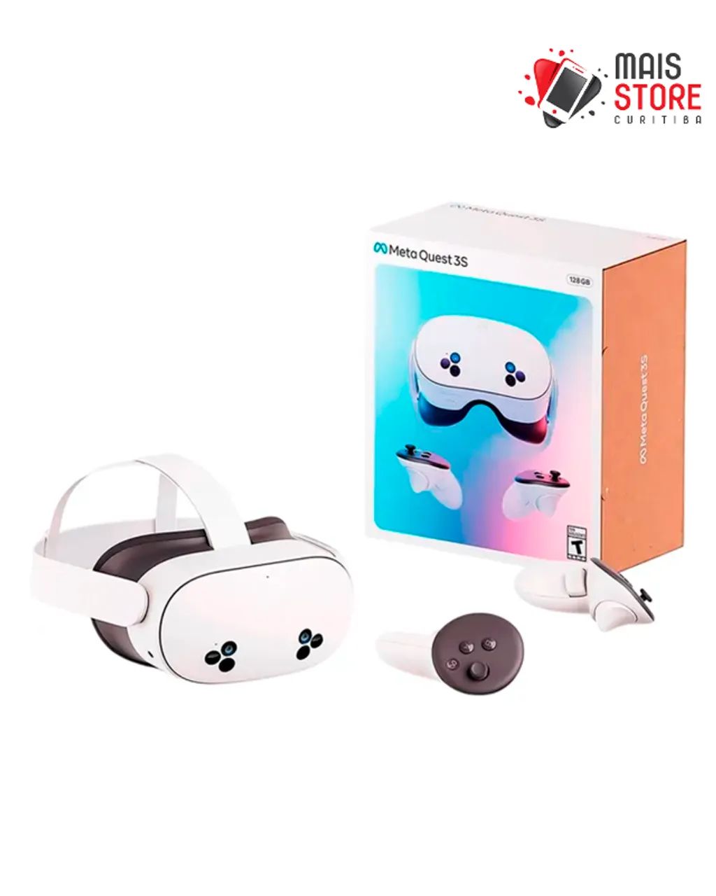 Óculos de Realidade Virtual Meta Quest 3s 128gb -novos lacrados - Foto 4