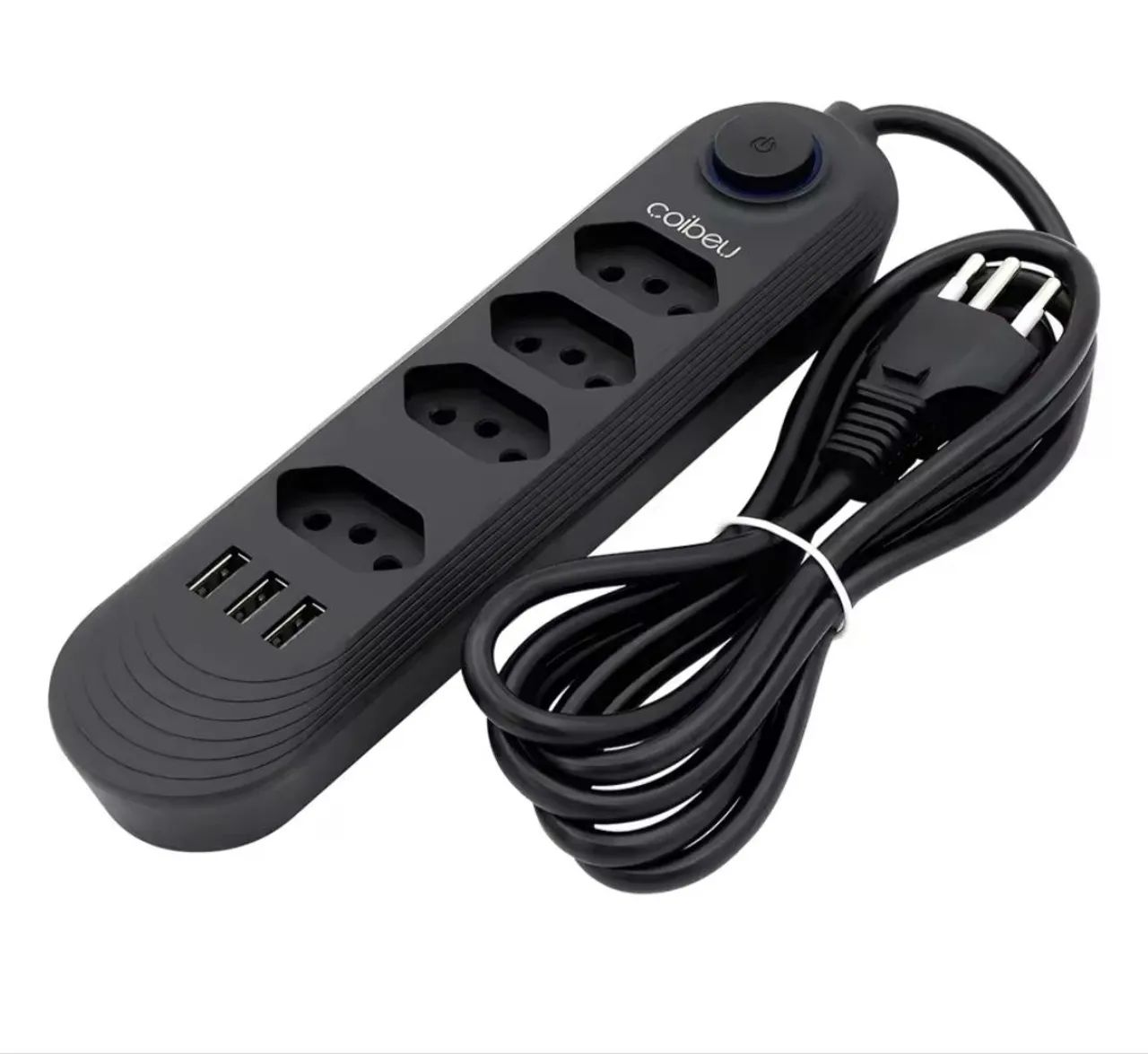 Extensor de tomada com carregamento USB - Foto 3
