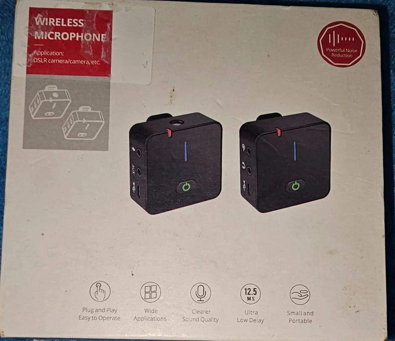 Microfone Sem Fio para Celular - Gravação de Áudio de Alta Qualidade marca Andoer