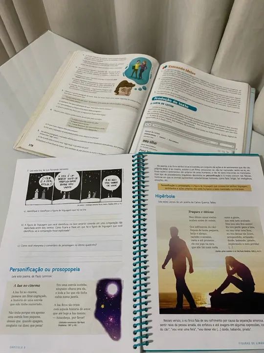 Livros Didáticos Português e Gramática - 8º Ano - Lidi - Foto 3