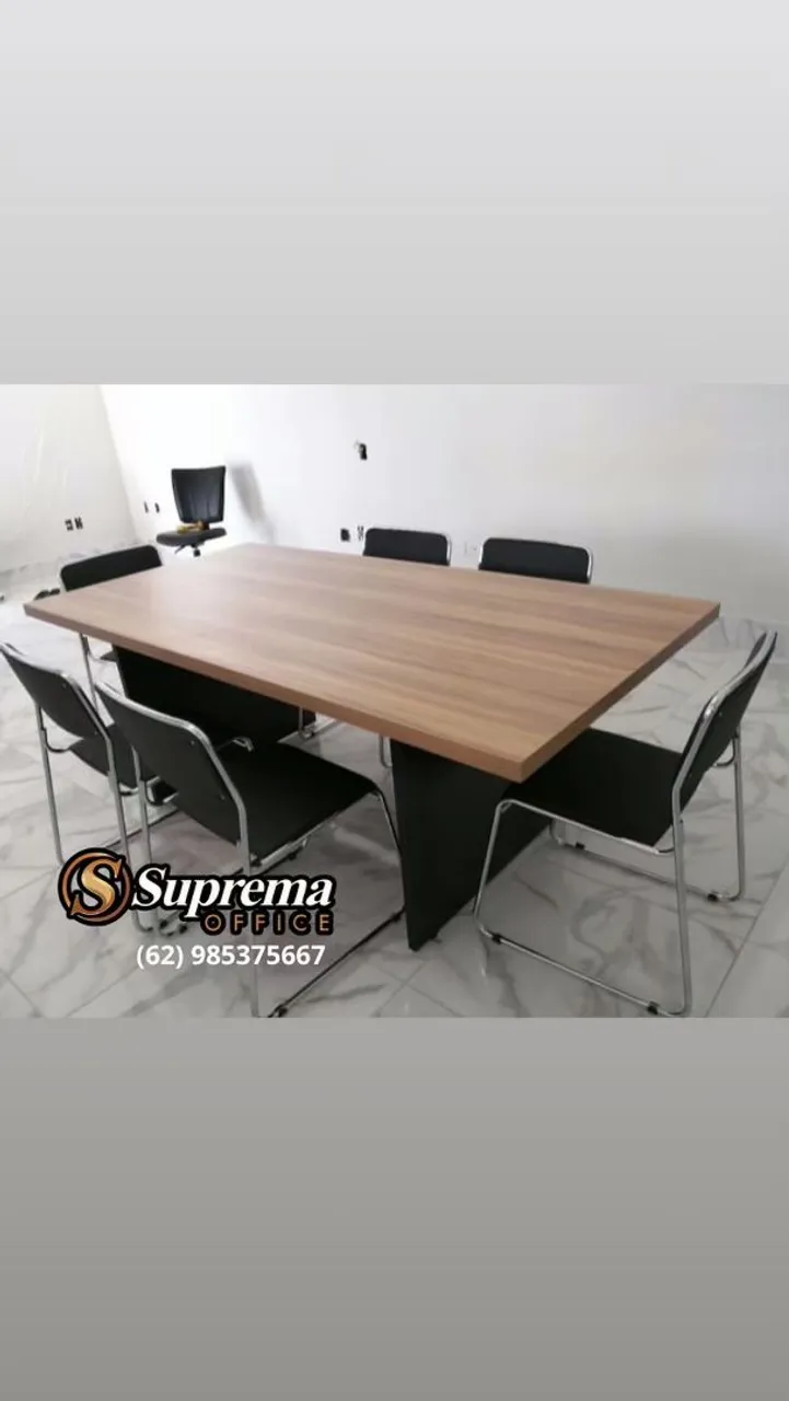 Mesa de Reunião Office Suprema