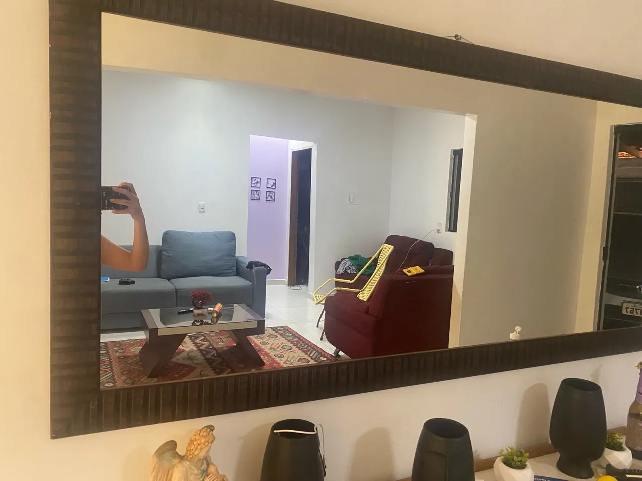 Espelho Decorativo com Moldura Elegante