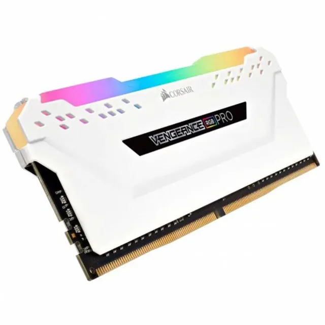 Memória DDR4 Corsair Vengeance RGB Pro, 8GB, 3200MHz, White