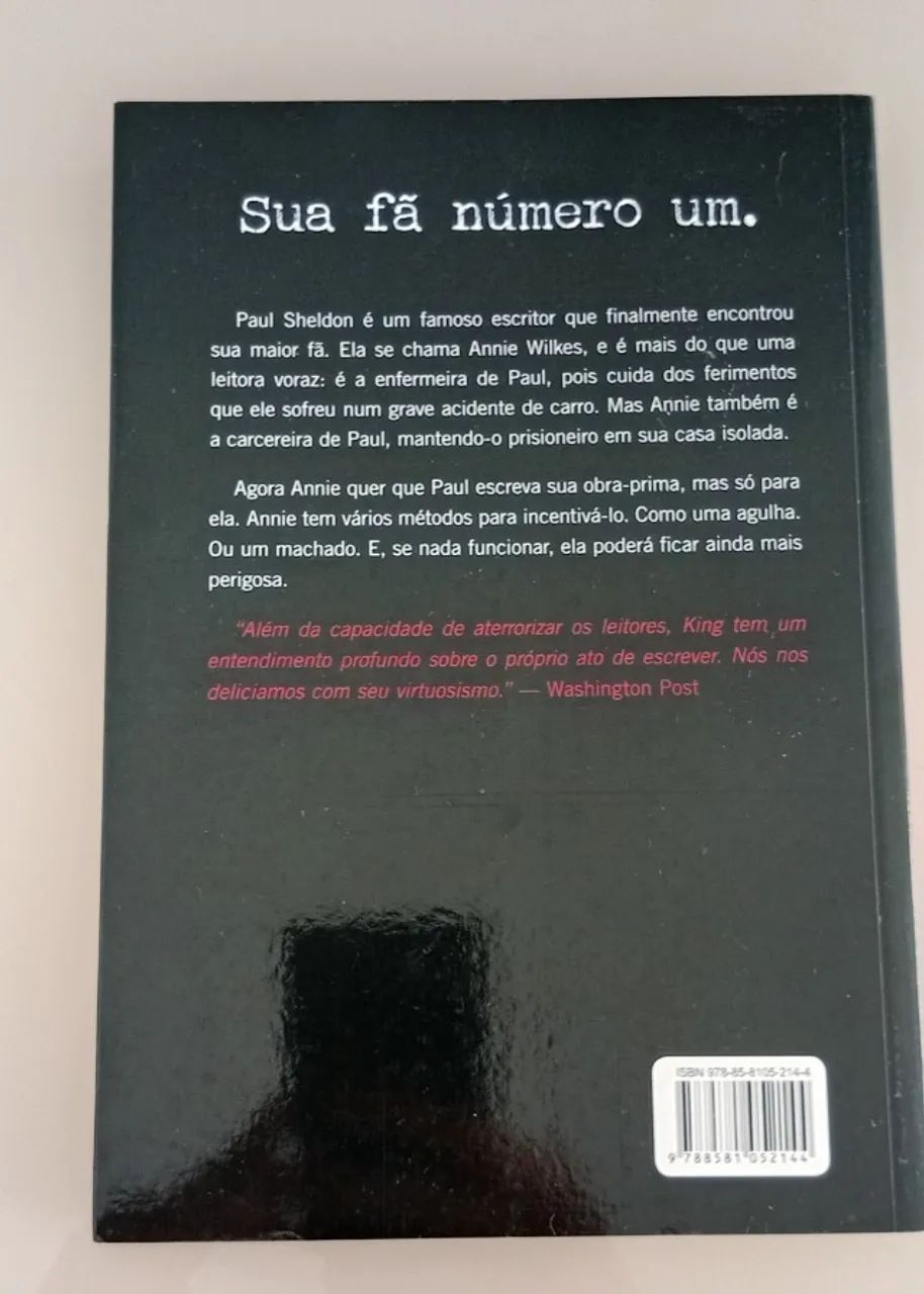 Livro Misery Louca Obsessão - Stephen King64520829577601121