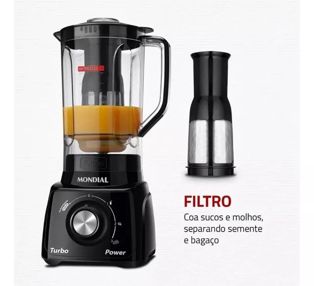 Promoçao Liquidificador Turbo Power Mondial