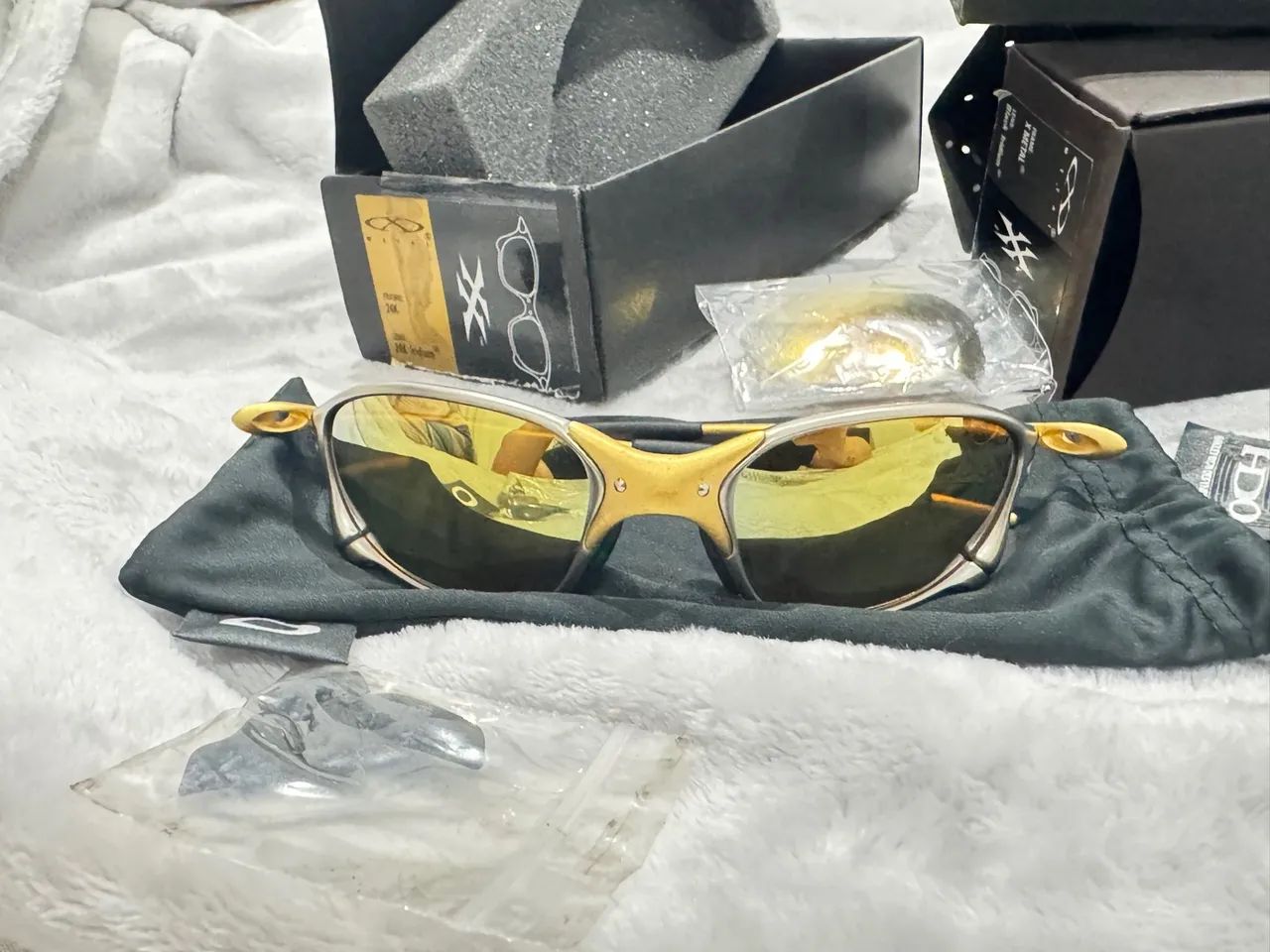 Oakley 24k de fábrica impecável! Double X 
