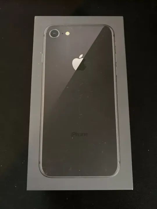 Caixa Embalagem Apple Iphone 8 64GB Space Gray