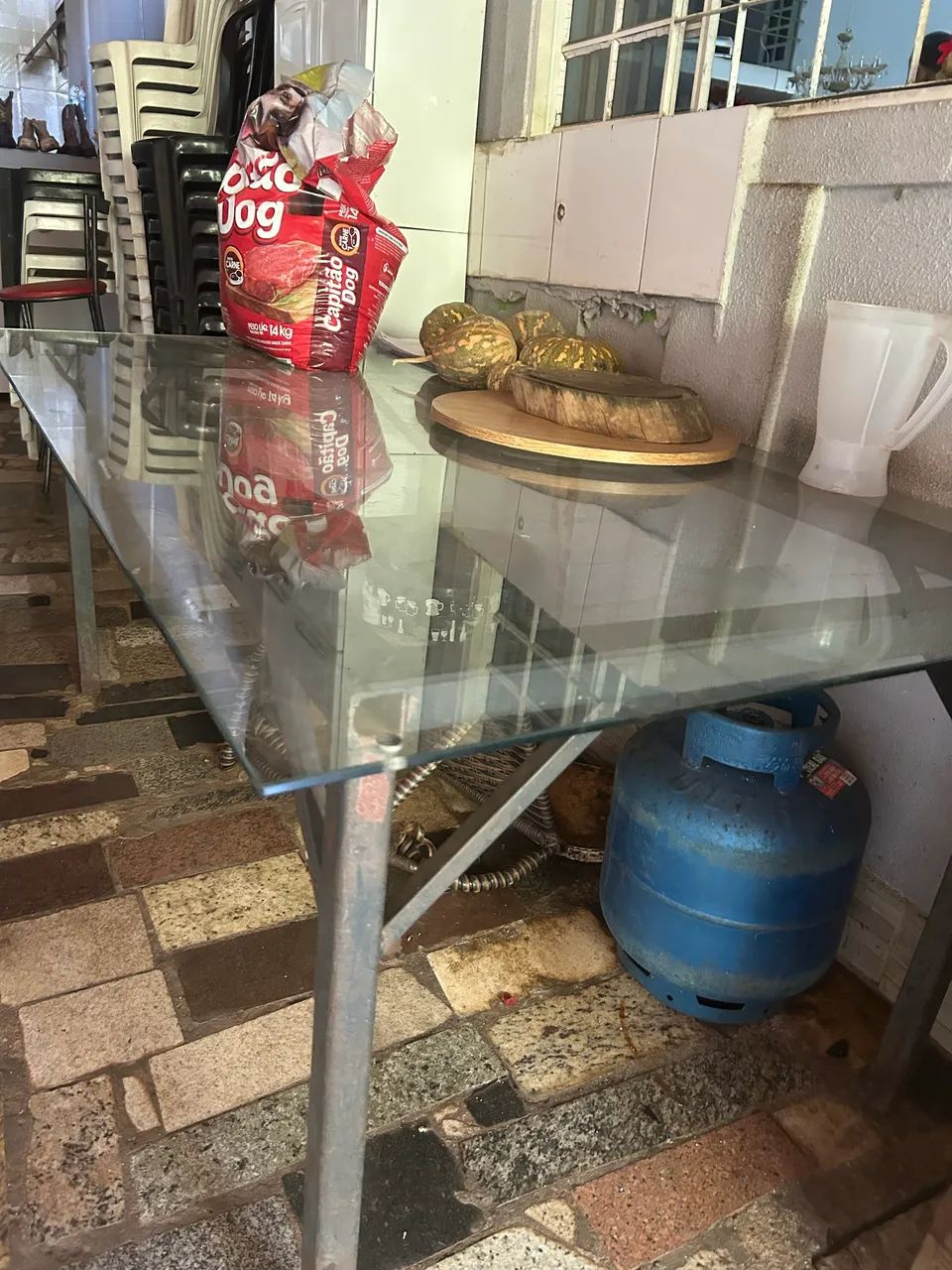Mesa de Vidro de 1,77 - Foto 3