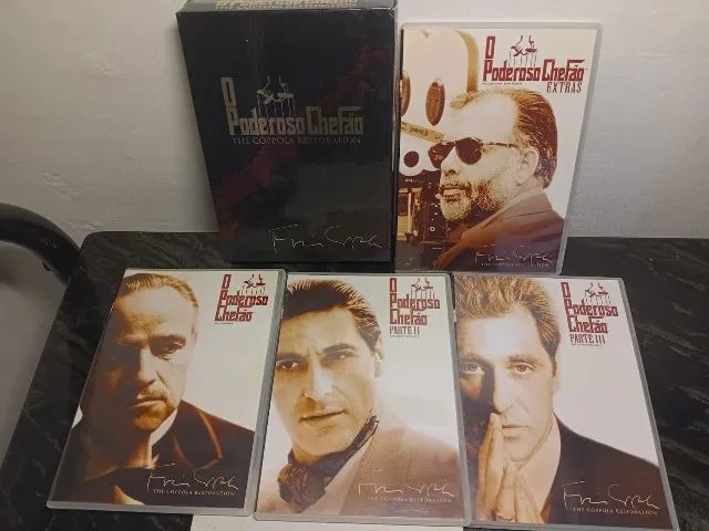 Dvd Trilogia o Poderoso Chefão the Coppola Restoration 