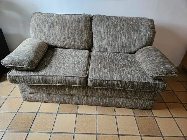 Sofá cama 2 lugares com cama de casal articulada em aço e colchão - Foto 3