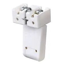 2 Soquete Lâmpada Led/fluorescente Luminária C/parafuso - Foto 2