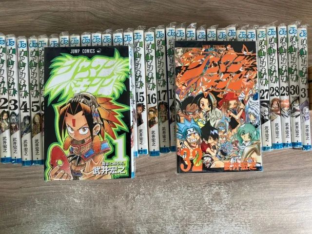 shaman king mangá japonês completo vol. 1-32 - Livros e revistas