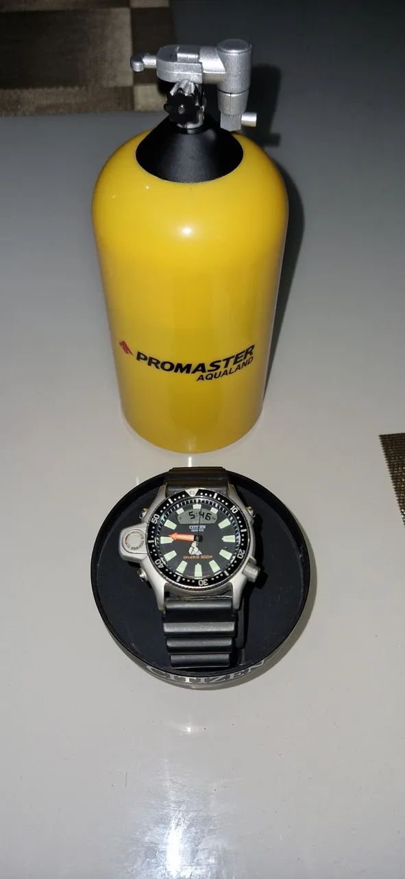 Relogio Megulho Citizen Aqualand Promaster Serie Prata edição