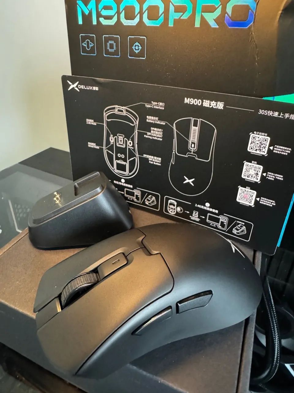 Mouse Delux M900 Pro - Foto 3