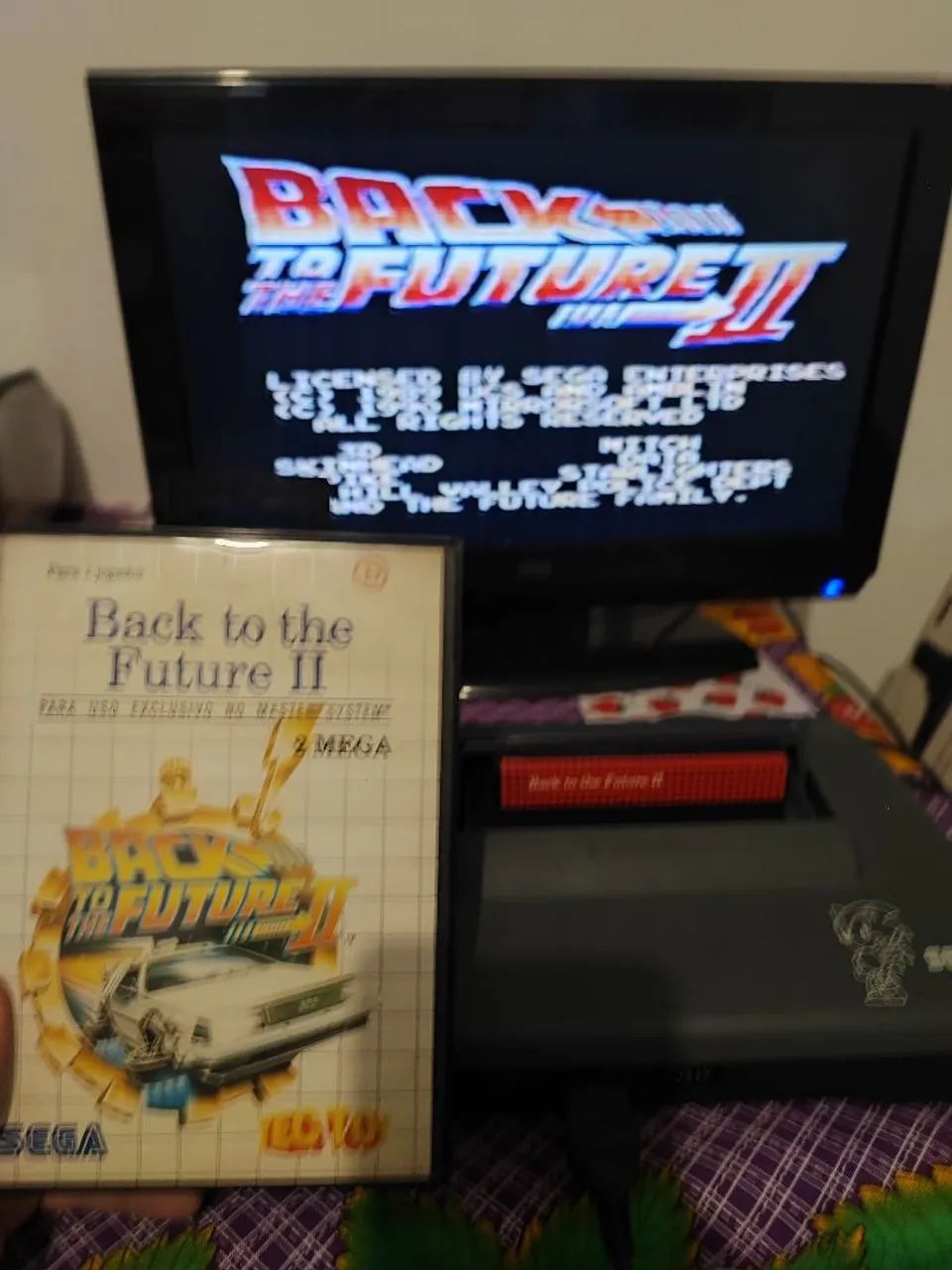 Back to the Future 2 Master System original - Foto 4