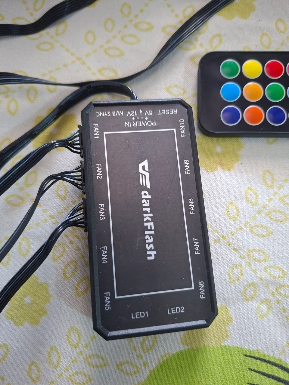 Kit fans com controladora Rgb - Foto 4