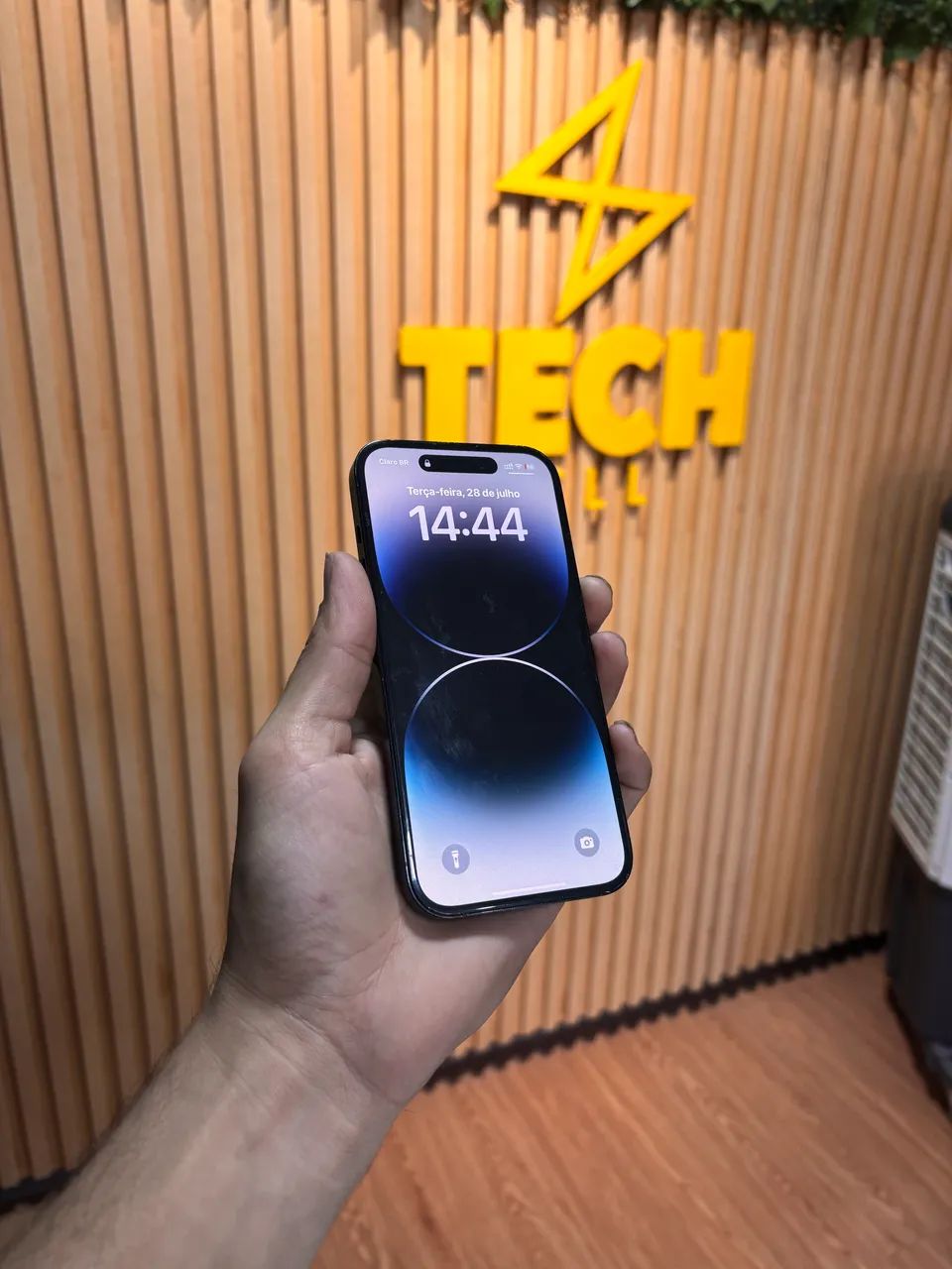 Iphone 14 pro 128gb preto (3 meses de garantia) - Foto 3
